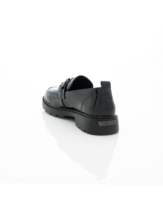 Mocasini de piele naturala Pass - Epica 3610 -  cm negri [8]