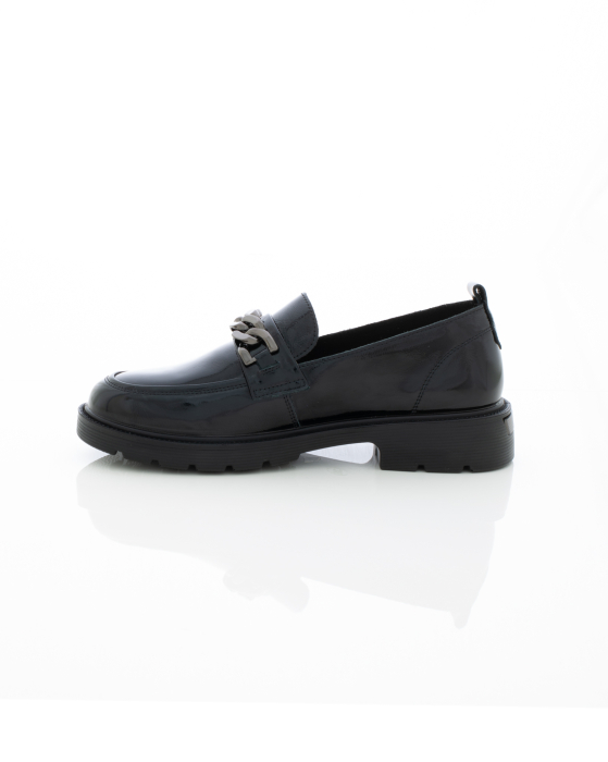 Mocasini de piele naturala Pass - Epica 3610 -  cm negri [7]