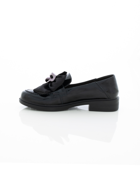 Mocasini de piele naturala Pass - Epica 3611 -  cm negri [6]