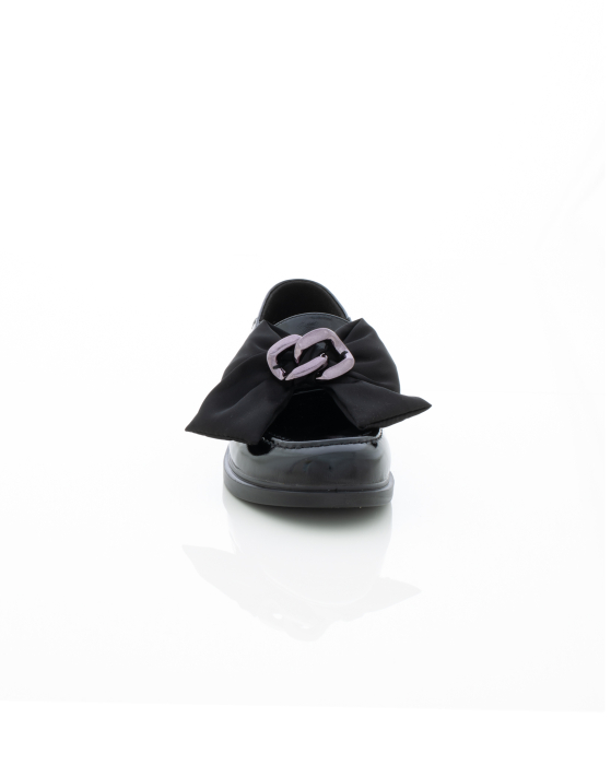 Mocasini de piele naturala Pass - Epica 3611 -  cm negri [4]