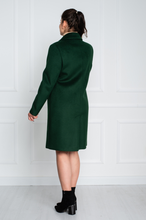 Palton Ayla midi verde [4]