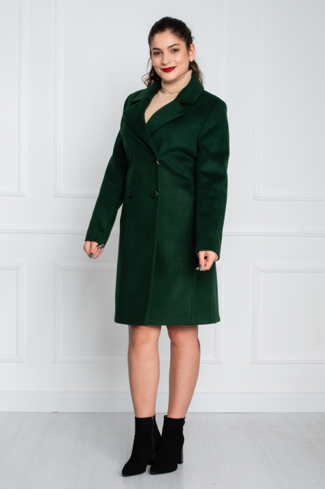 Palton Ayla midi verde [3]