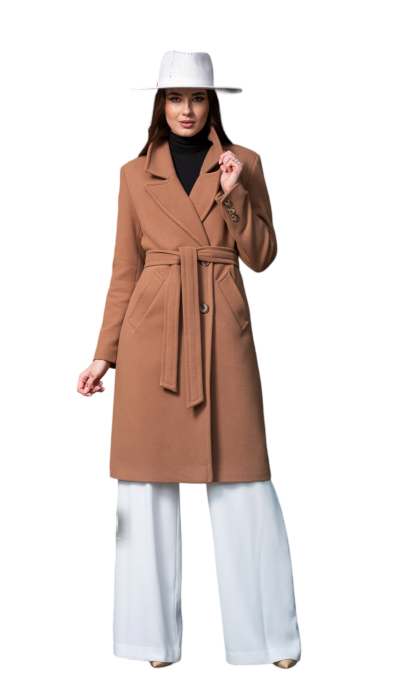 Palton de lână Sentierri 816 camel [3]