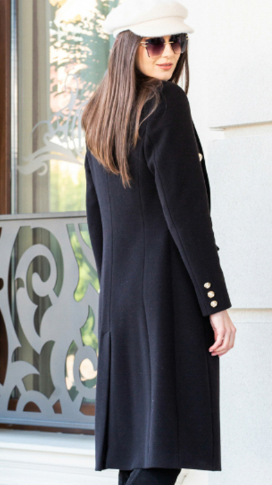 Palton de lână Sentierri 820 gri melanj [4]