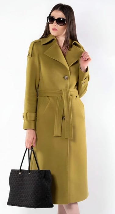 Palton de lână Sentierri 845 olive [3]
