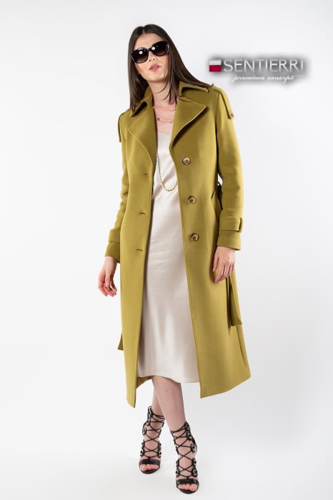 Palton de lână Sentierri 845 olive [2]