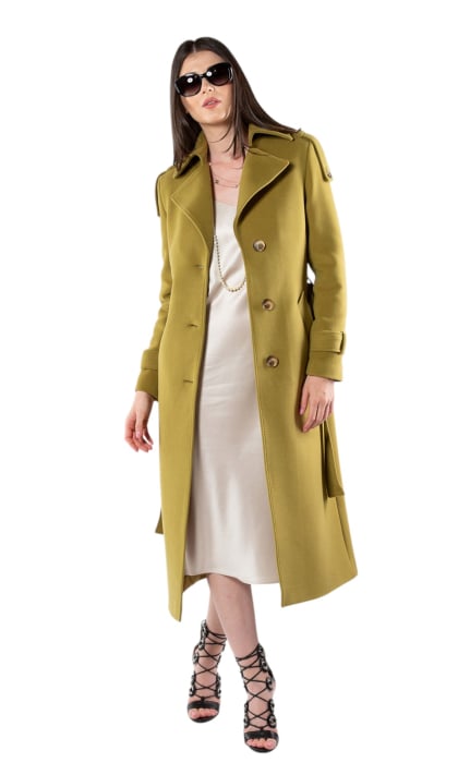 Palton de lână Sentierri 845 olive [6]