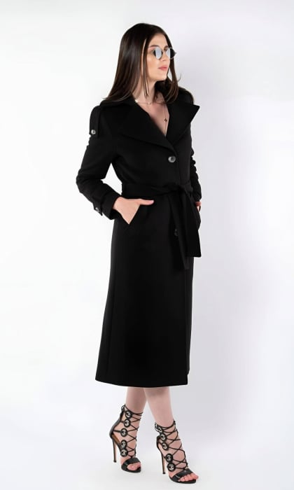 Palton de lână Sentierri 845 olive [5]