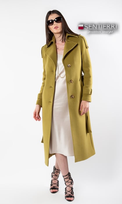 Palton de lână Sentierri 845 olive [2]