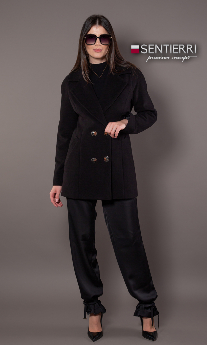 Palton de lână Sentierri 847 fucsia [3]