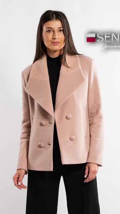 Palton de lână Sentierri 850 maro [3]