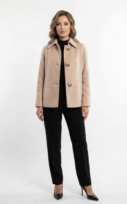 Palton de lână Sentierri 852 bej [6]