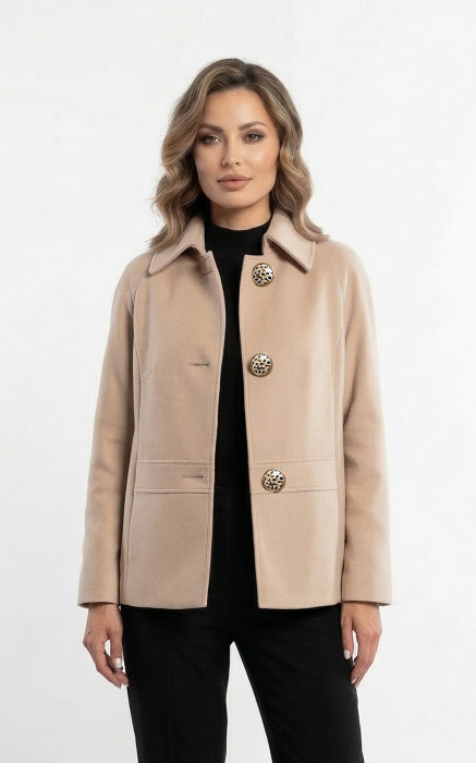 Palton de lână Sentierri 852 maro [3]