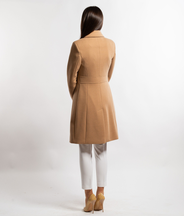 Palton de lână Sentierri 853 negru [5]