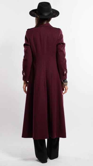 Palton de lână Sentierri 855 negru [9]