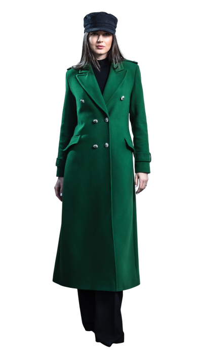 Palton de lână Sentierri 855 verde [7]