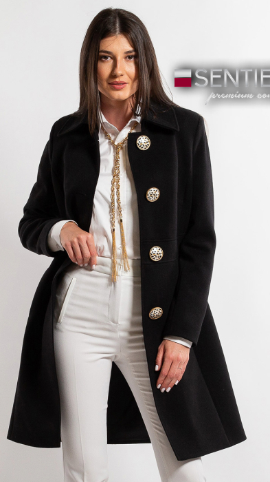 Palton Sentierri 853 negru [1]