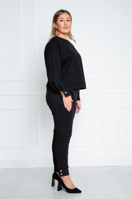 Pantaloni Amara lungi negri [3]