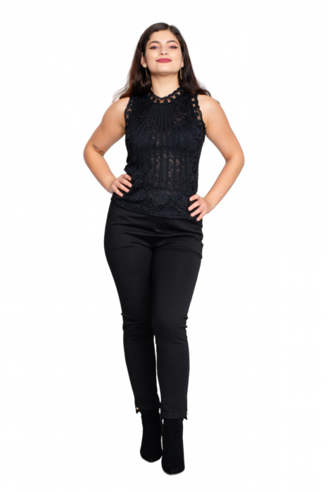 Pantaloni Avis lungi negri [5]