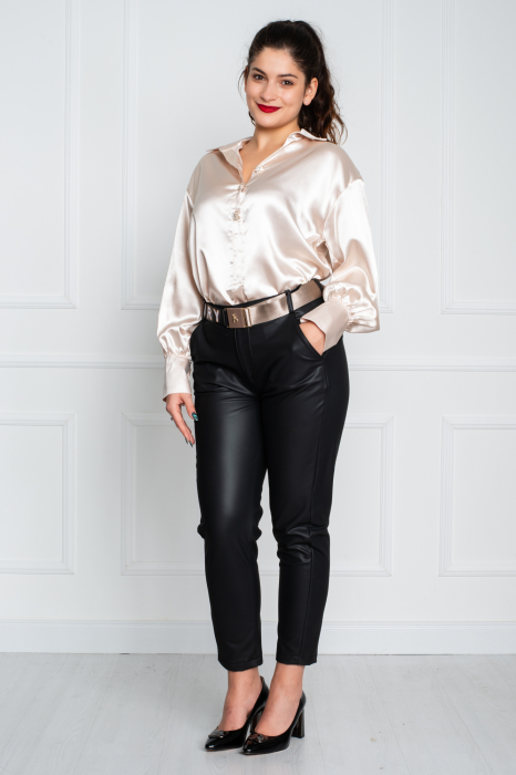 Pantaloni Barbara lungi negri [3]