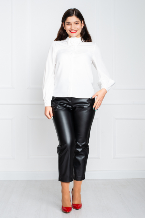 Pantaloni Breanne lungi negri [2]