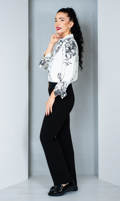 Pantaloni Dixie lungi negri [3]
