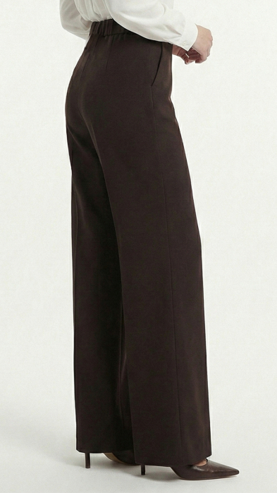 Pantaloni Faithlynn maro [4]