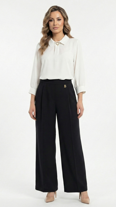 Pantaloni Faithlynn negri [3]