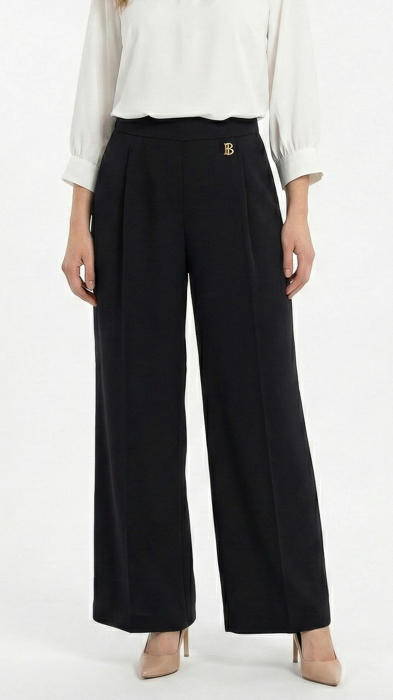 Pantaloni Faithlynn negri [2]