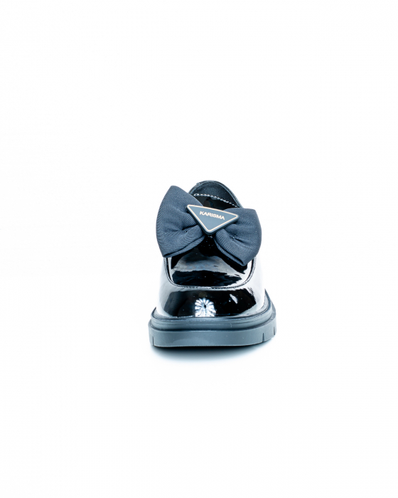 Pantofi Contessa 3264 - 3 cm  negri [3]