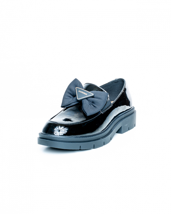 Pantofi Contessa 3264 - 3 cm  negri [2]