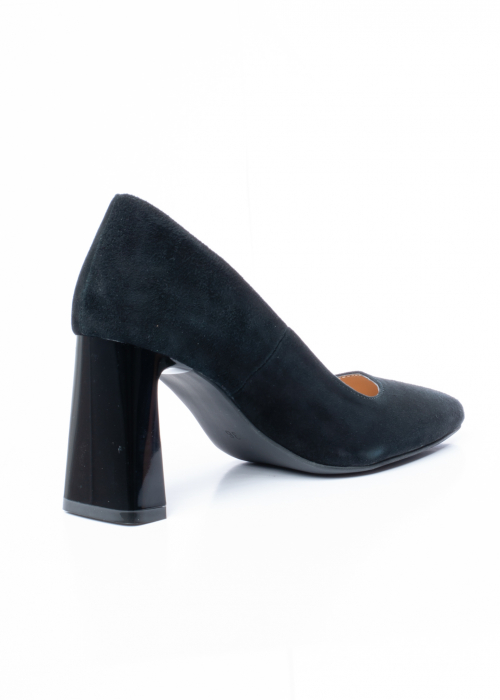 Pantofi de piele naturala Cunadena 573 negri [6]
