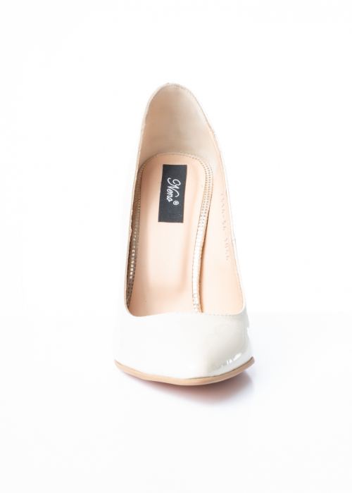 Pantofi de piele naturala Cunadena 693 crem [3]