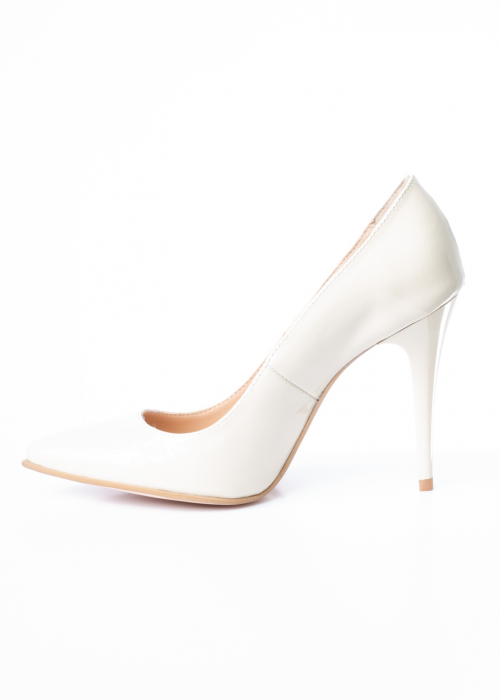 Pantofi de piele naturala Cunadena 693 crem [8]