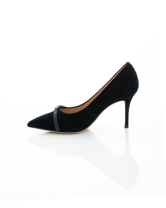 Pantofi Eleganti de piele naturala Epica 3607 - 6.5 cm negri [5]