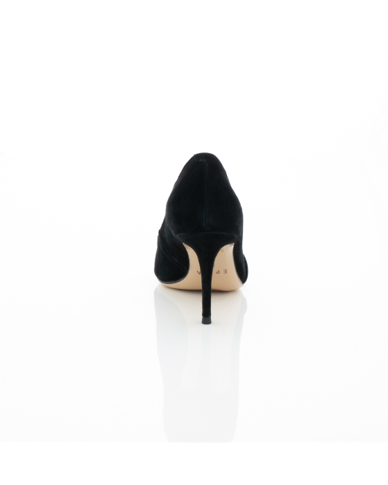 Pantofi Eleganti de piele naturala Epica 3607 - 6.5 cm negri [7]