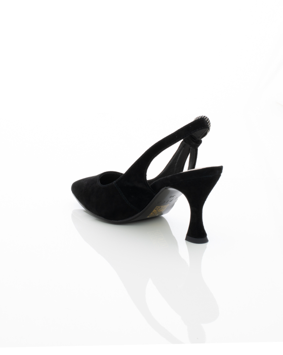 Pantofi Eleganti de piele naturala Epica 3613 - 7 cm negri [7]