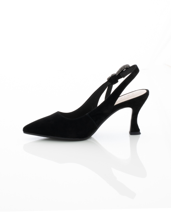 Pantofi Eleganti de piele naturala Epica 3613 - 7 cm negri [6]