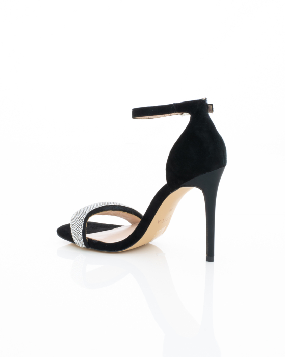 Pantofi Eleganti de piele naturala Epica 3617 - 9 cm negri [6]