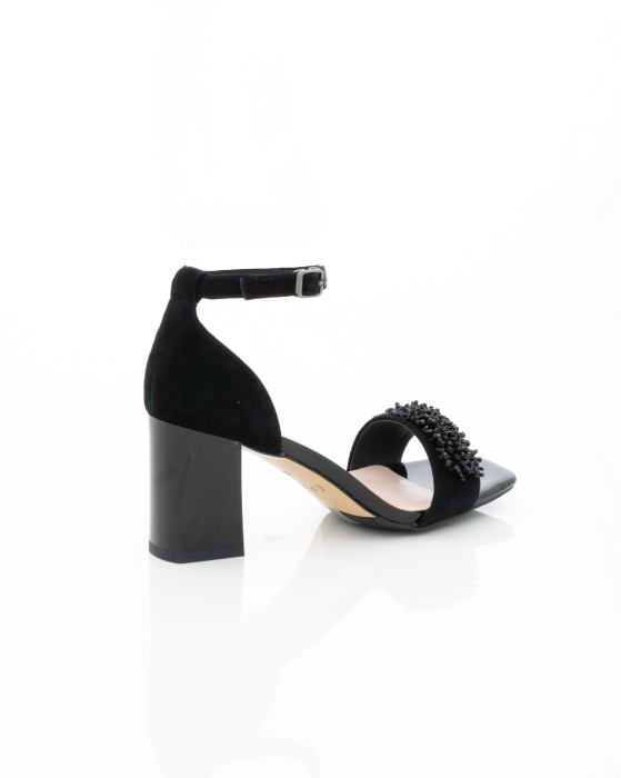 Pantofi Eleganti de piele naturala Epica 3620 - 5.5 cm negri [9]