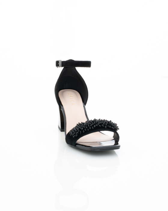Pantofi Eleganti de piele naturala Epica 3620 - 5.5 cm negri [3]