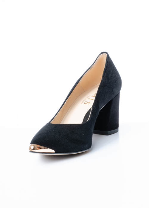 Pantofi de piele naturala Emis 533 negri [2]