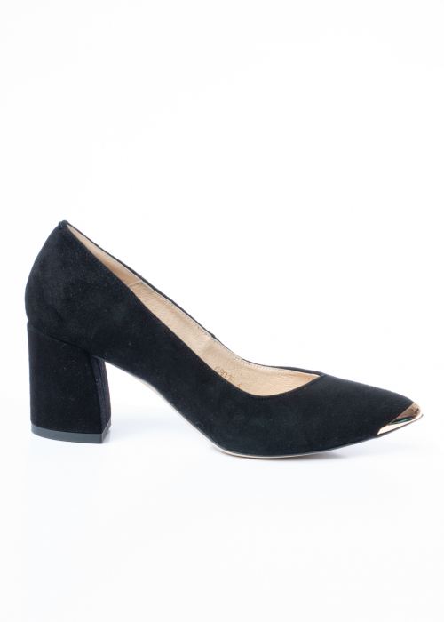 Pantofi de piele naturala Emis 533 negri [5]
