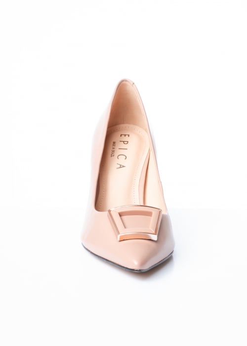 Pantofi de piele naturala Epica 1429 bej [3]