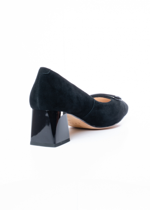 Pantofi de piele naturala Epica 1610 negri [6]