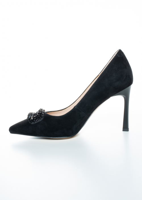 Pantofi de piele naturala Epica 2540 negri [9]