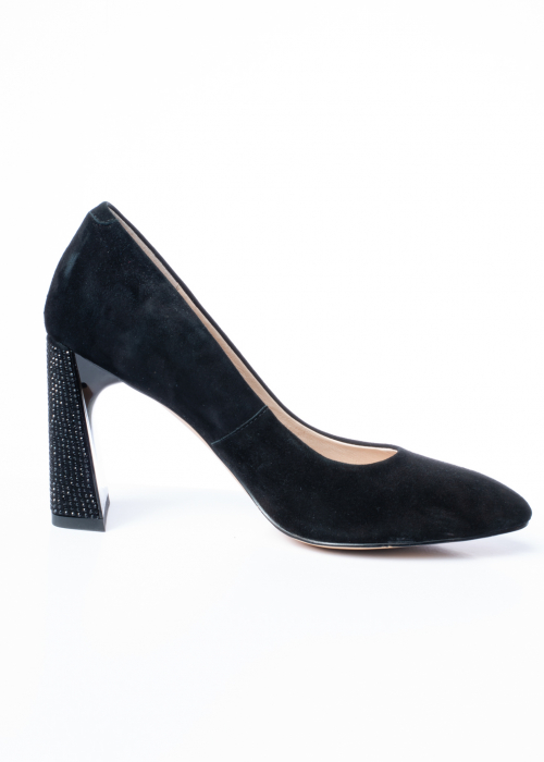 Pantofi de piele naturala Epica 659 negri [5]