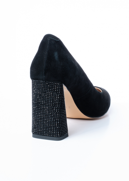 Pantofi de piele naturala Epica 659 negri [6]