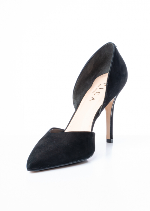 Pantofi de piele naturala Epica 662 negri [2]