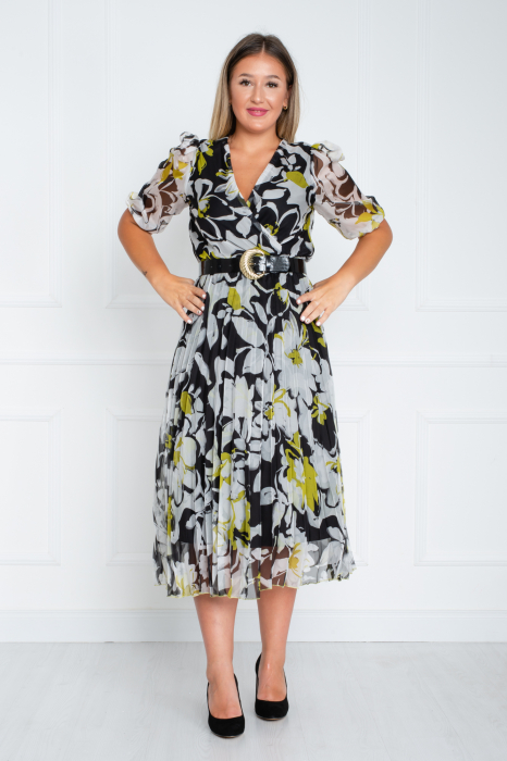 Rochie Aida midi neagra [2]